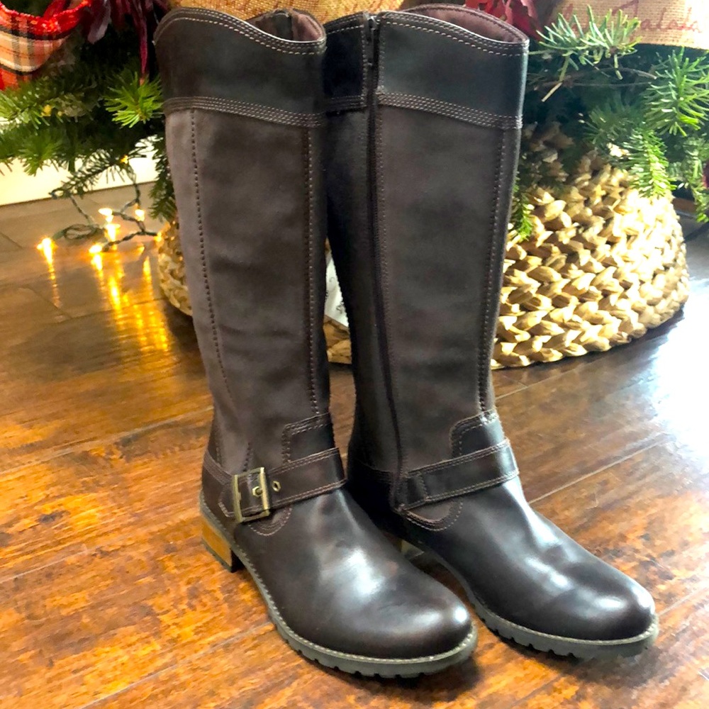 TIMBERLAND BRAND NEW Bethel Tall Brown Riding Boot